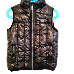 NWOT Calvin Klein Black Puffer Vest 3T